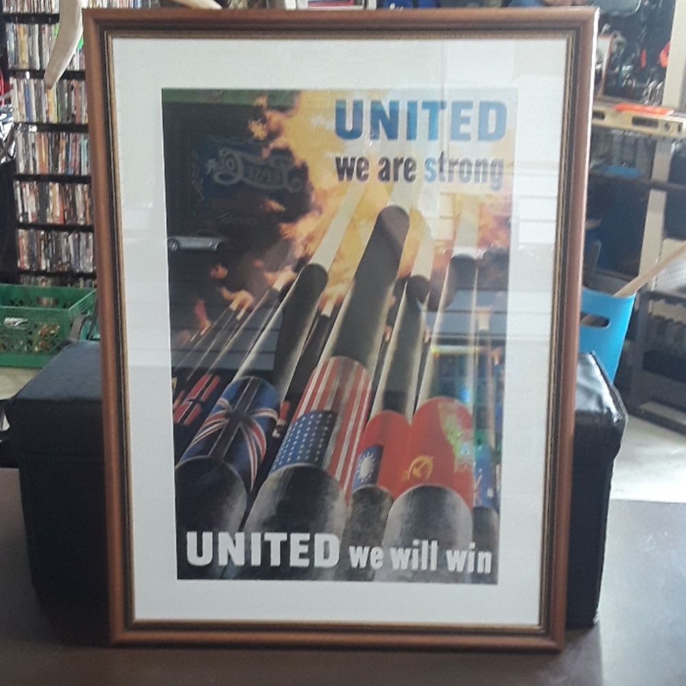 Vintage WW II Poster (Reprint)